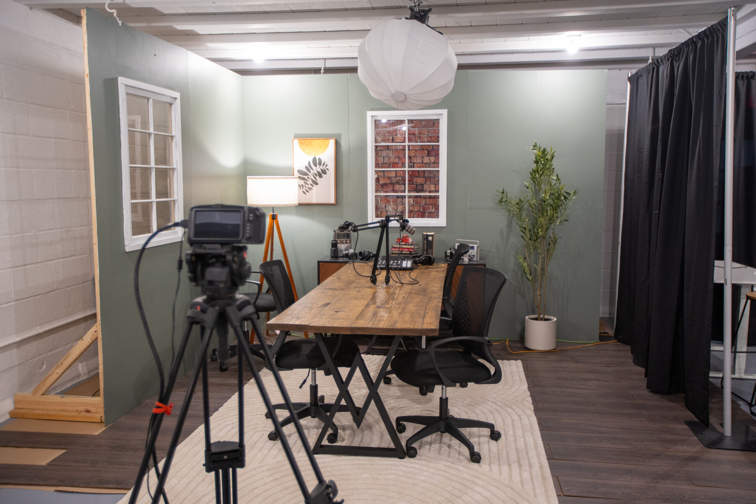 Podcast Studio located in Sanford North Carolina